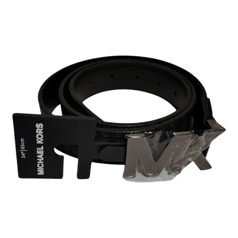 Michael Kors Black Men's Belt - Picture 2 of 9